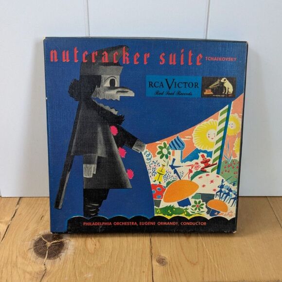 1950 Nutcracker Suite 45" vinyl record set- RCA Victor - Philadelphia Orchestra - Picture 1 of 4